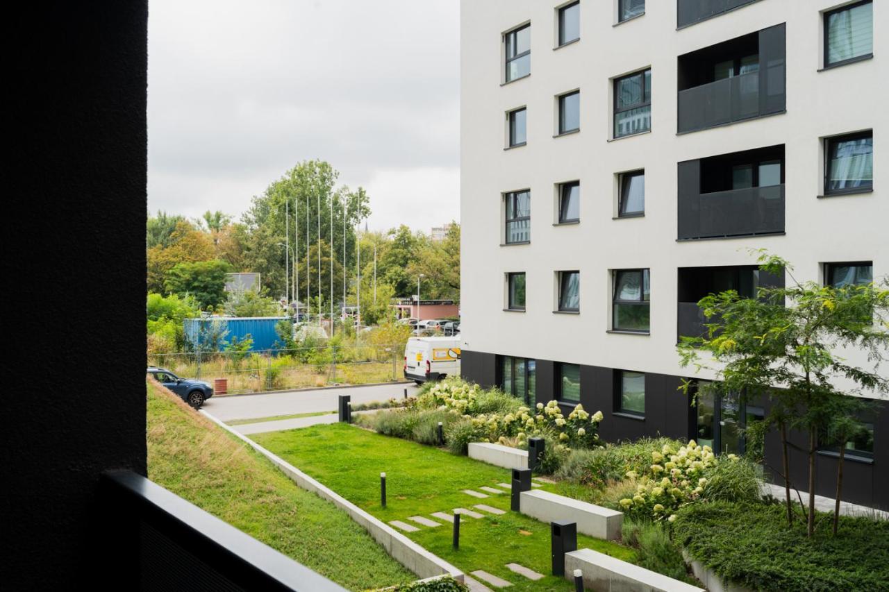 Apartmán Uroczy Apartament Obok Sky Towera Vratislav Exteriér fotografie